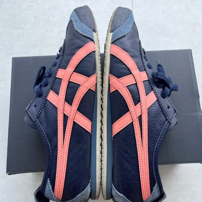 [BUNJANG] Onitsuka Tiger Mexico 66 Navy Men's Shoes (265) / 오니츠카 타이거 멕시코 66 네이비 남성 265