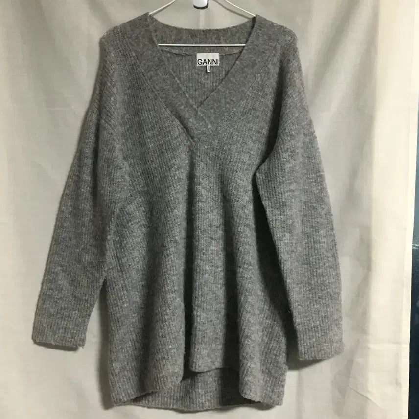 [BUNJANG] GANNI Wool Alpaca Oversized Knit XS / GANNI 가니 울 알파카 오버핏 니트 XS