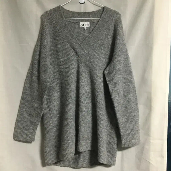 [BUNJANG] GANNI Wool Alpaca Oversized Knit XS / GANNI 가니 울 알파카 오버핏 니트 XS