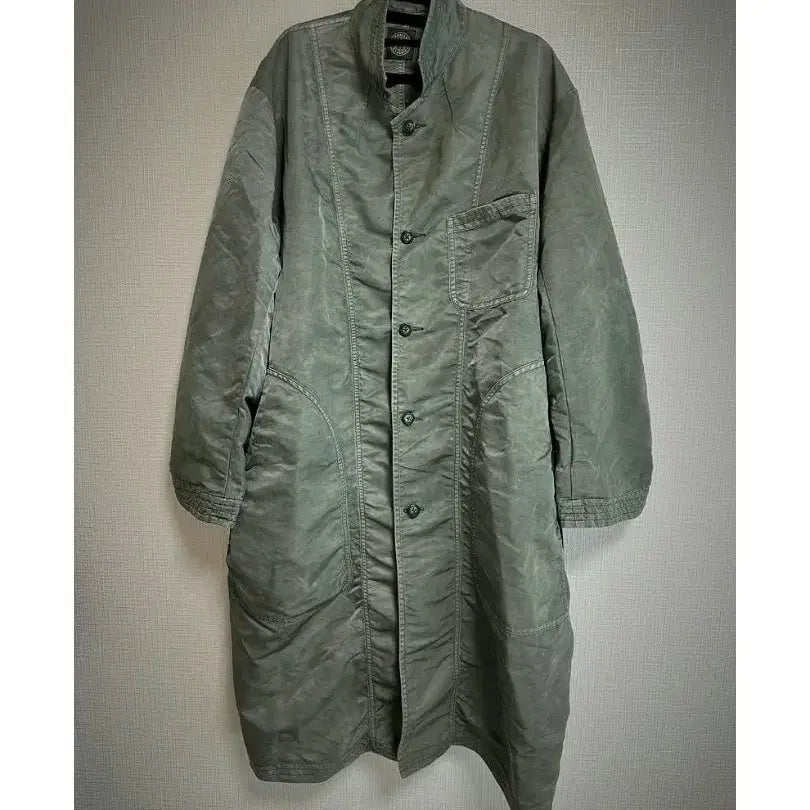 [BUNJANG] Porter Classic Super Nylon Mesh Coat Khaki Olive / 포터클래식 슈퍼나일론 메시 코트