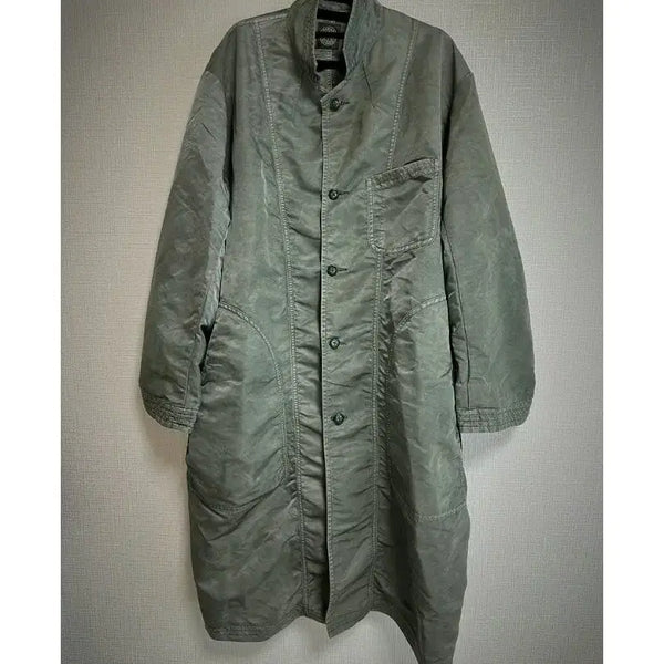 [BUNJANG] Porter Classic Super Nylon Mesh Coat Khaki Olive / 포터클래식 슈퍼나일론 메시 코트