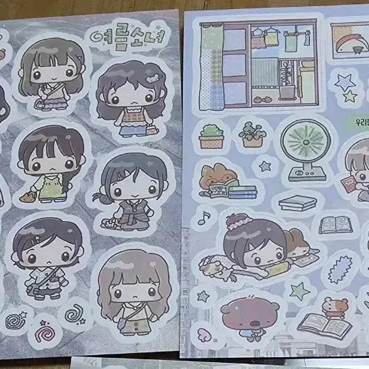 [BUNJANG] Quokka & Koala Summer Stickers / 쿼카콸라 여름 스티커 처분
