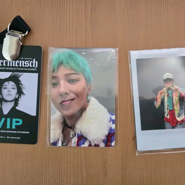 [BUNJANG] G-Dragon VIP Necklace & Photocard / 지디 vip 목걸이 및 포카 팔아요