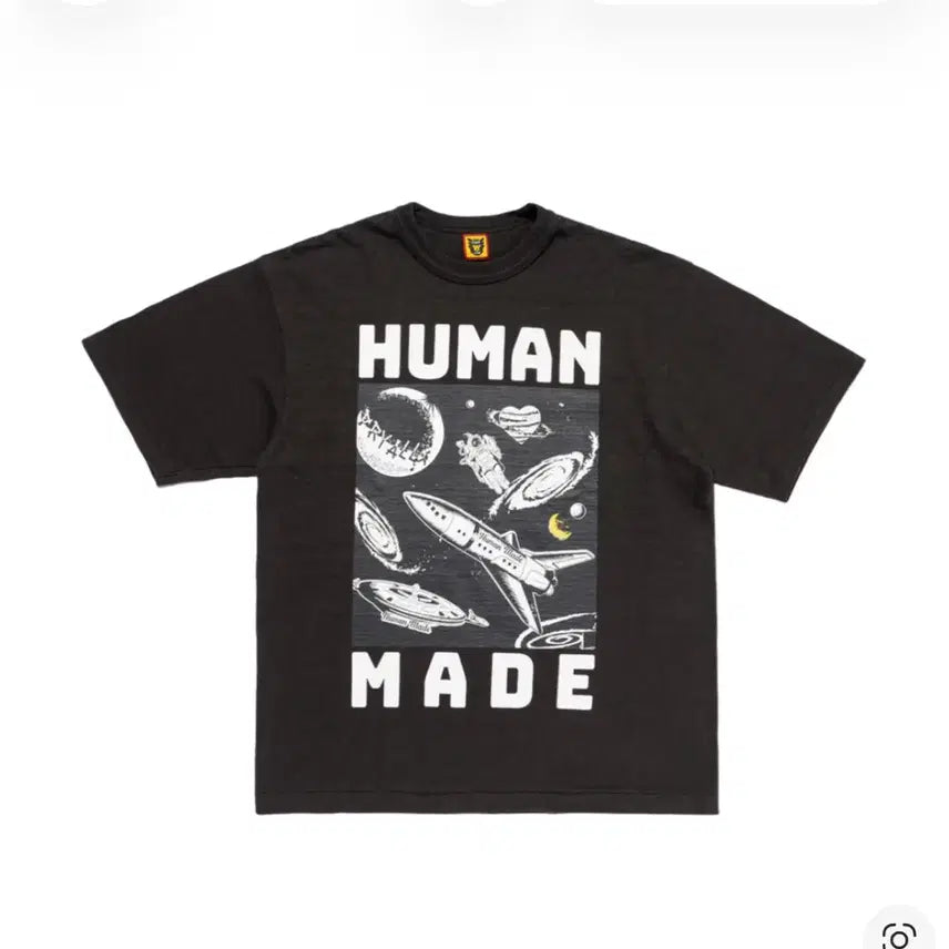 [BUNJANG] Human Made Graphic T-shirt #14 Black XL / 새상품 휴먼 메이드 그래픽 티셔츠 #14 블랙 XL