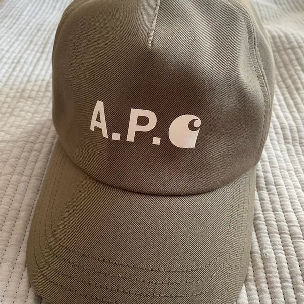 [BUNJANG] A.P.C. x Carhartt Collaboration Logo Baseball Cap / Apc x carhartt cap