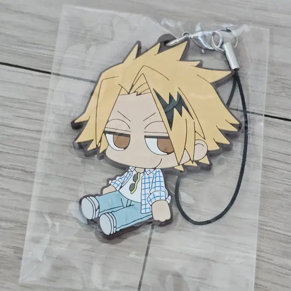 [BUNJANG] My Hero Academia Kaminari Rubber Strap / 히로아카 나의 히어로 아카데미 카미나리 러버 스트랩