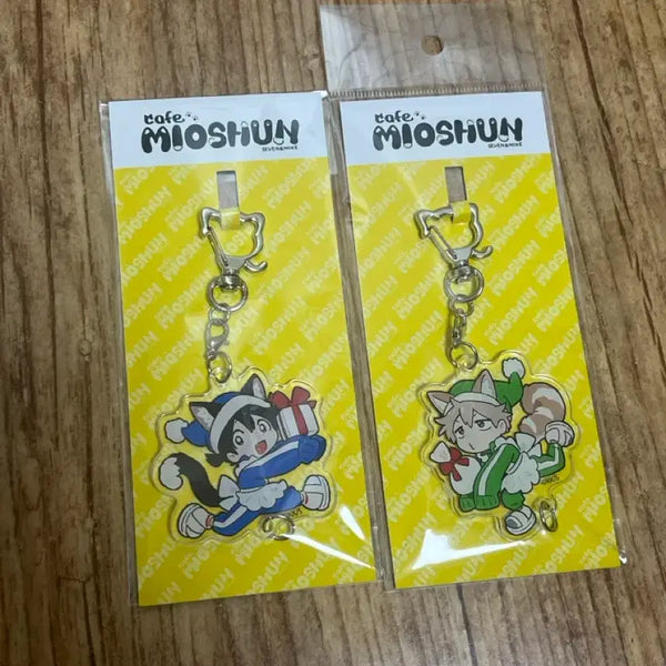 [BUNJANG] Etrange Beach Etrange Spring Breeze Acrylic Keyring Set / 해변의 에트랑제 봄바람의 에트랑제 아크릴 키링 세트