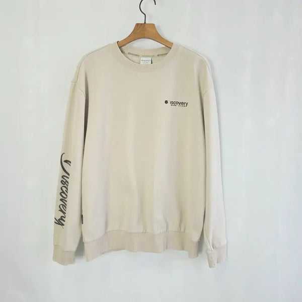 [BUNJANG] Discovery Round Neck Sweatshirt Men's / [DISCOVERY] 디스커버리 맨투맨 라운드 남성 100