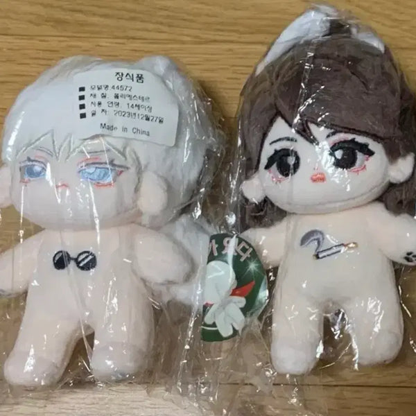 [BUNJANG] Jujutsu Kaisen Custom Plush Doll - Gojo & Shoko / 주술회전 속성 솜인형 고죠 쇼코