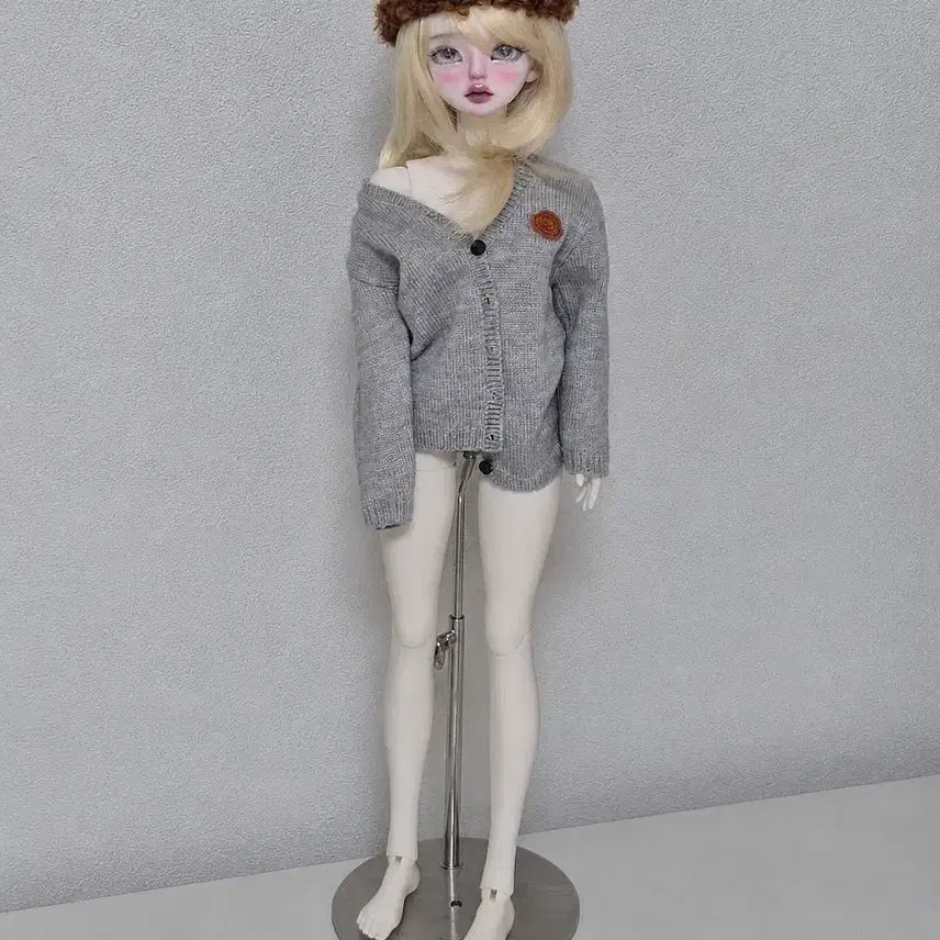 [BUNJANG] MSD BJD Doll Clothes Cardigan / 인형 가디건 msd 사이즈 구관 구체관절인형 옷