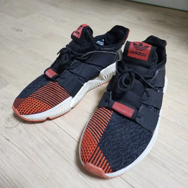 [BUNJANG] Adidas Climacool Core Black/Orange Sneakers (275mm) / 아디다스 클라이마쿨 코어 블랙오렌지 275mm