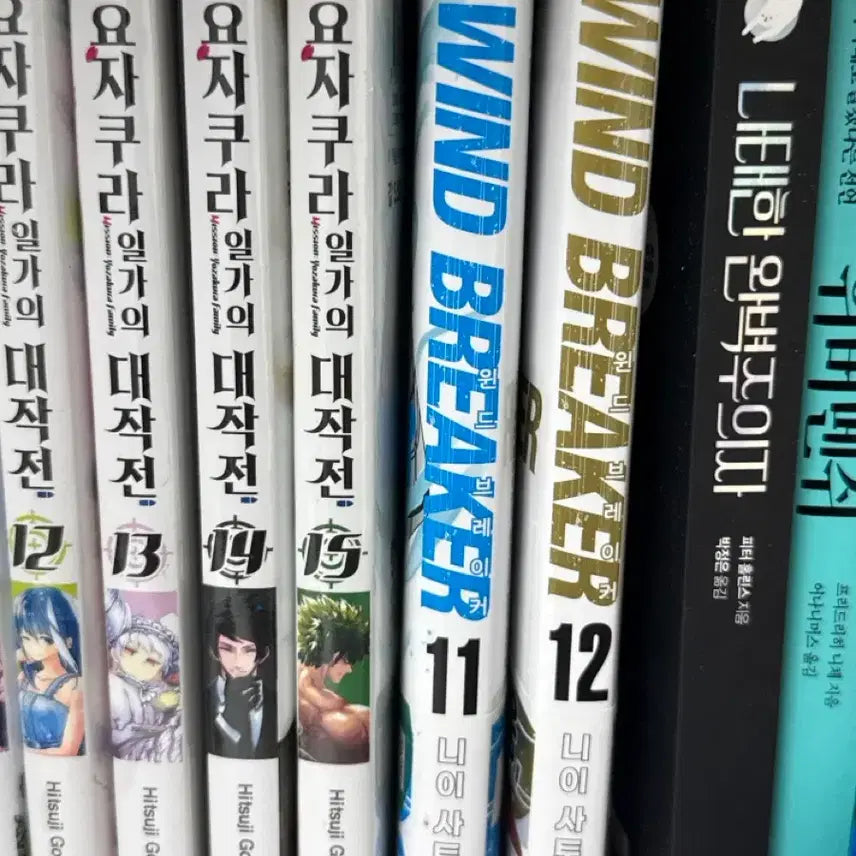[BUNJANG] Wind Breaker Vol. 11 & 12 Manga / 윈드브레이커 윈브레11,12권 사쿠라하루카
