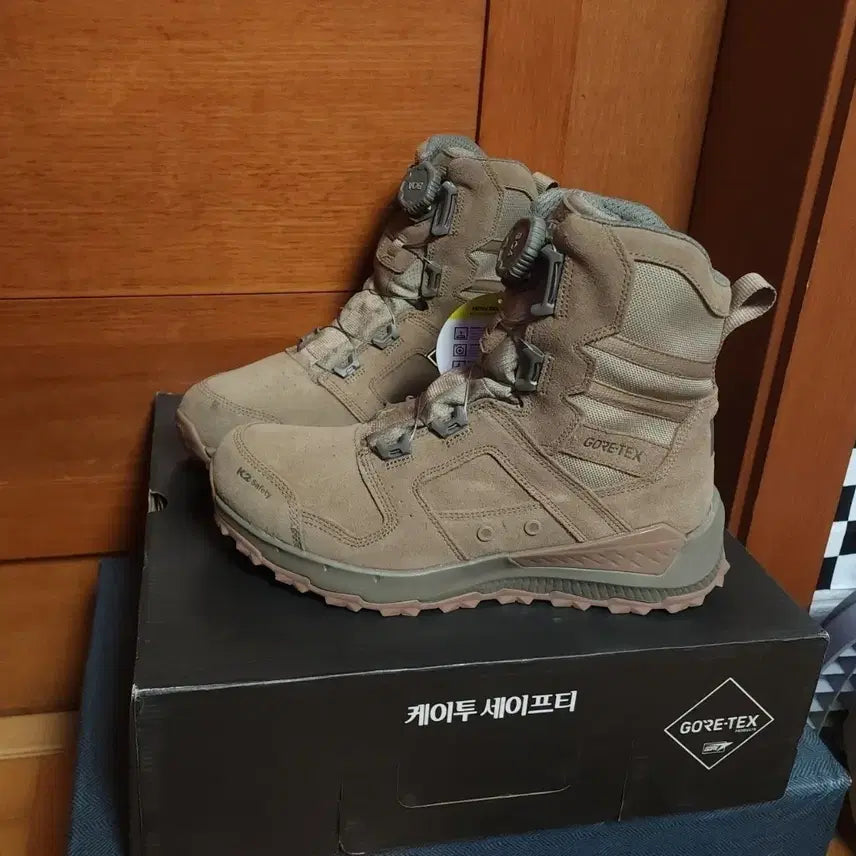 [BUNJANG] K2 Dial 270 Gore-Tex Leather Hiking Boots / 케이투 다이얼 270 새상품 고어텍스 가죽 등산화 워커 사막화 K2