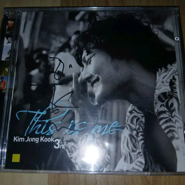 [BUNJANG] Kim Jong Kook 3rd Album Autographed Sealed / 김종국 3집 친필싸인 미개봉