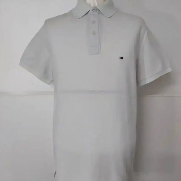 [BUNJANG] Tommy Hilfiger Slim Fit USA Short Sleeve Polo T-Shirt Size 95 / 95)타미힐피거 슬림핏 USA 반팔카라티셔츠