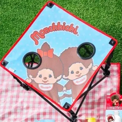 [BUNJANG] Illiyoon Monchhichi Collaboration Camping Table / 일리윤 몬치치 콜라보 야외 캠핑 테이블