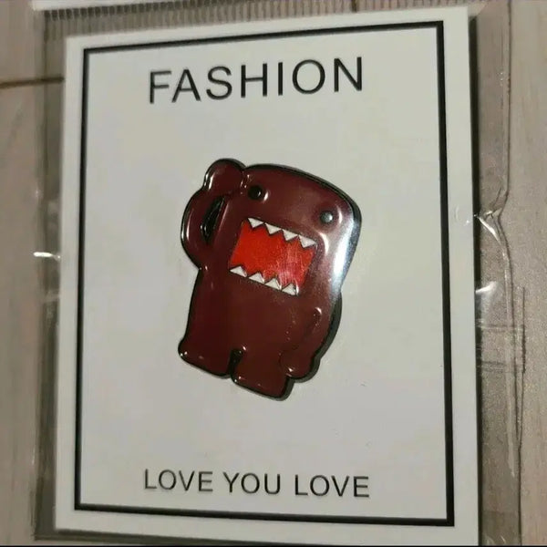 [BUNJANG] Domokun Vintage Character Pin Badge / 도모군 Domokun 고전 빈티지 캐릭터 핀뱃지