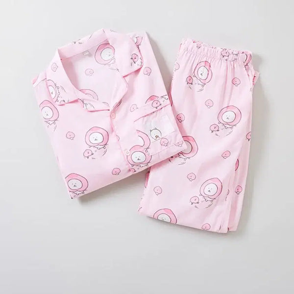 [BUNJANG] Spao Nongdamgom Peach Damgom Pajama Set M / 스파오 농담곰 복숭아 담곰이 잠옷 파자마 세트 M