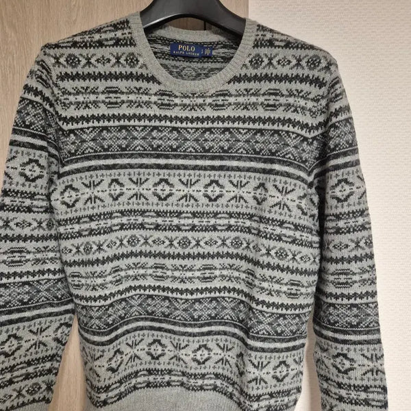 [BUNJANG] Polo Ralph Lauren Fair Isle Knit Sweater - Size S / 폴로 랄프로렌 페어아일 니트  S