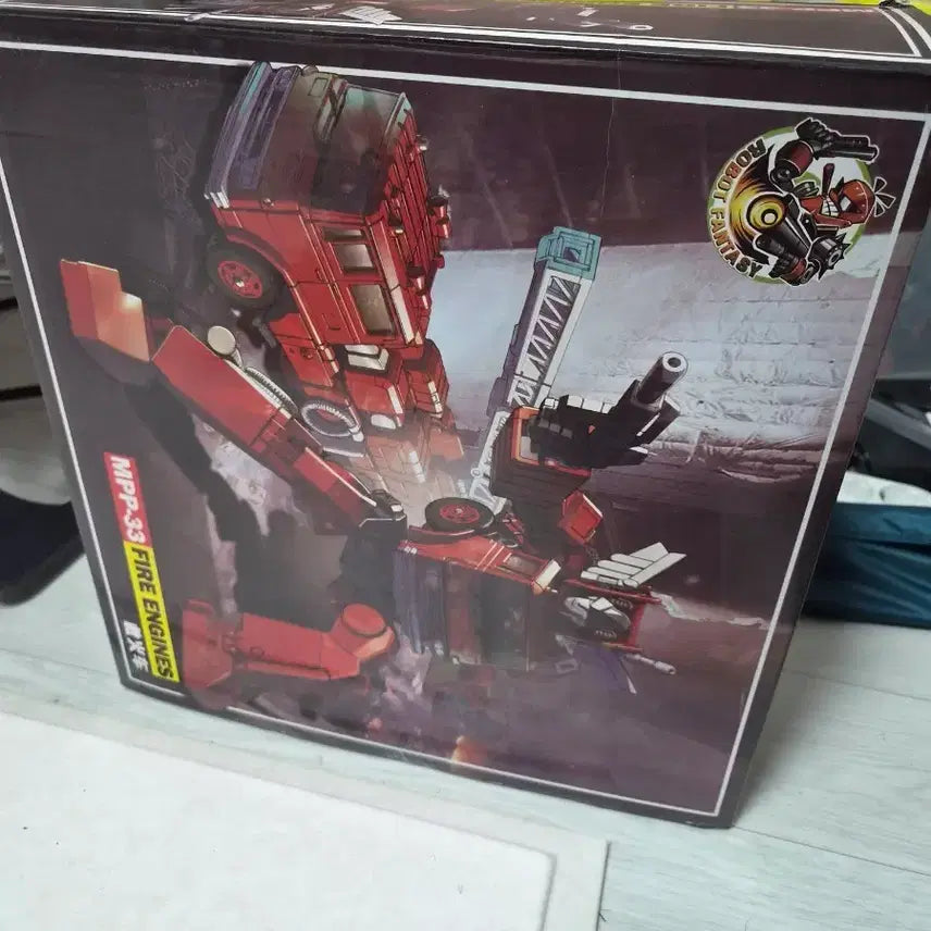 [BUNJANG] MPP-33 Fire Truck Optimus Prime Transformer Figure / 트렌스포모 MPP-33