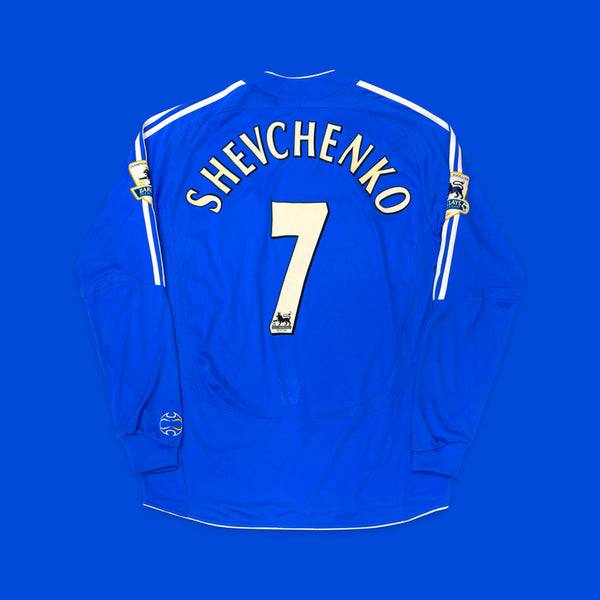 [BUNJANG] Adidas Chelsea FC 06/08 Home Long Sleeve Shevchenko Player Issue Jersey XL / 정품 아디다스 첼시 유니폼 06 08 홈 긴팔 셰우첸코 지급용 해외 XL