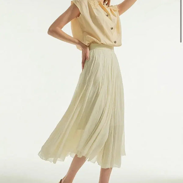 [BUNJANG] Lanvin 21SS Unbalanced Hem Skirt / 21ss 랑방 언밸런스 헴 스커트 67-98사이즈