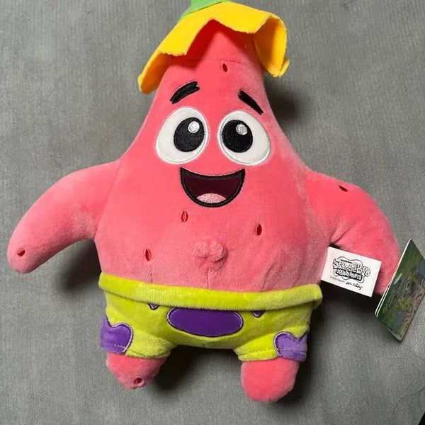 [BUNJANG] SpongeBob SquarePants Patrick Star Doll with Hat / 스폰지밥 모자쓴 뚱이인형
