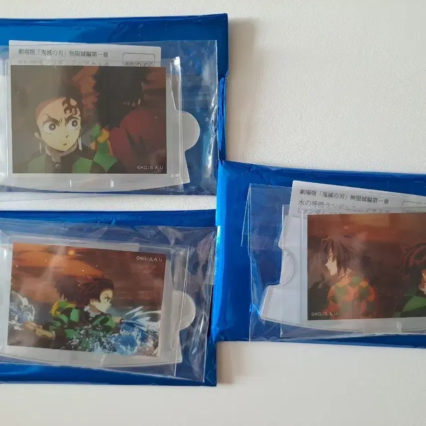 [BUNJANG] Demon Slayer Water Hashira Tanjiro Giyu Mini Acrylic Standee Bundle Set / 물의호흡 미니아크릴 탄지로 기유 일괄 판매합니다.