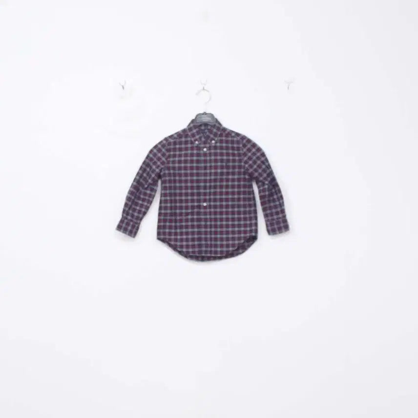 [BUNJANG] Ralph Lauren Kids Classic Check Shirt 4T / [정품] 랄프로렌 아동용 클래식 체크 셔츠 남방 4T 정인샵
