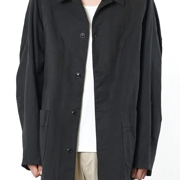 [BUNJANG] Years Ago Serge Cotton Raglan Work Jacket / [1] 이얼즈어고 서지 코튼 레글런 워크 자켓