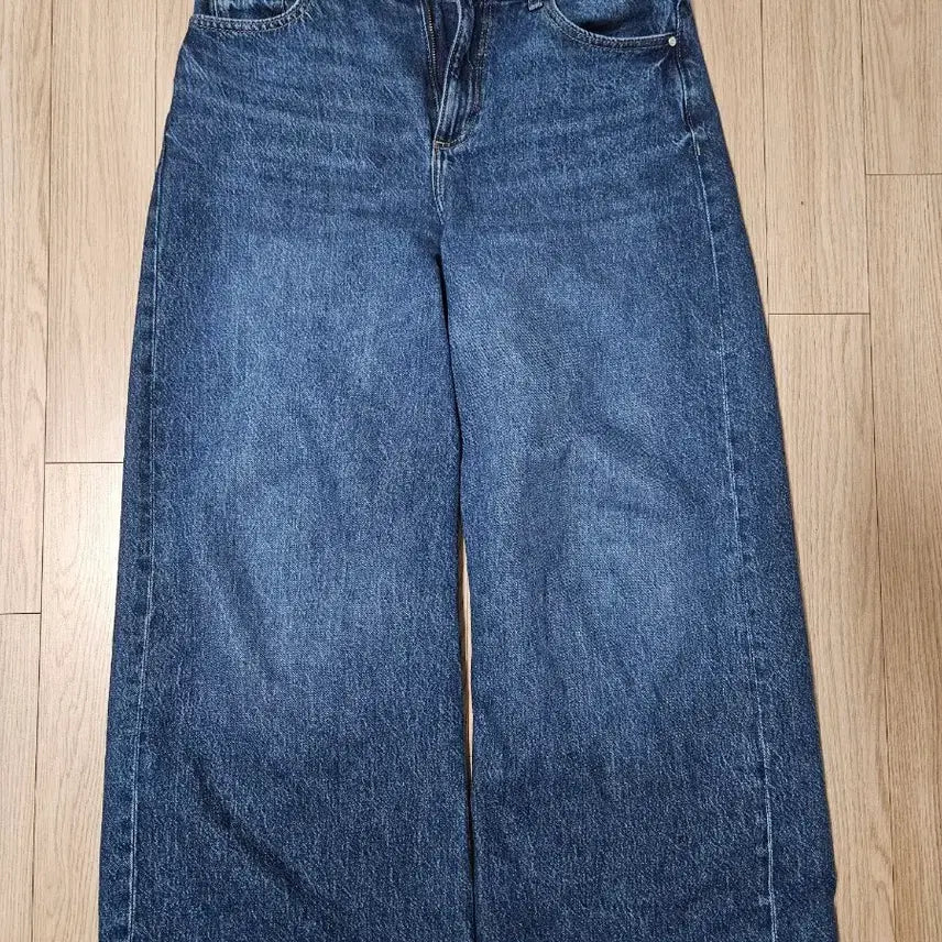 [BUNJANG] Zara Women's Wide Leg High Waist Jeans (EU 40) / [eu 40] 자라 와이드 레그 로우라이즈 하이웨이스트 진 청바지