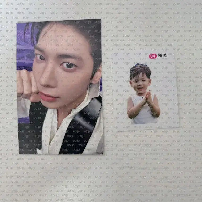 [BUNJANG] TXT Taehyun Baby Carrier POB Photocard / 태현공방포카아기띠부실스밍특전 투바투 txt 투모로우바이투게더taehyun