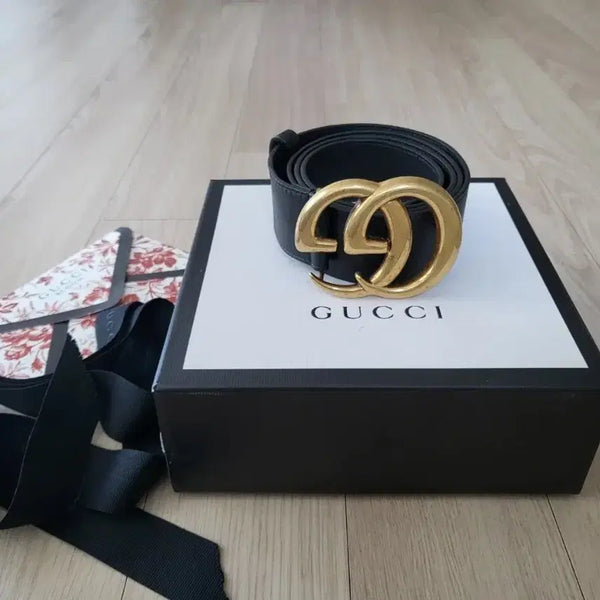 [BUNJANG] Gucci 4cm Men's Belt / 구찌 벨트 4cm