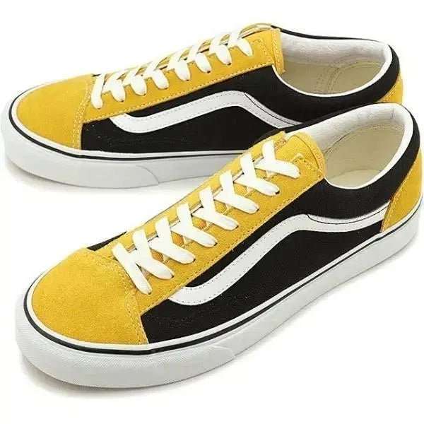 [BUNJANG] Vans Style 36 Old Skool Vintage Suede Sneakers (275) / 275 반스 스타일 36 올드스쿨 빈티지 스웨이드 망고 모지토 블랙