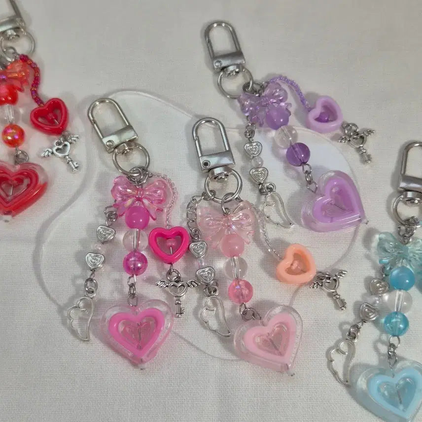 [BUNJANG] Lovely Beaded Keychain / 러블리키링 비즈키링