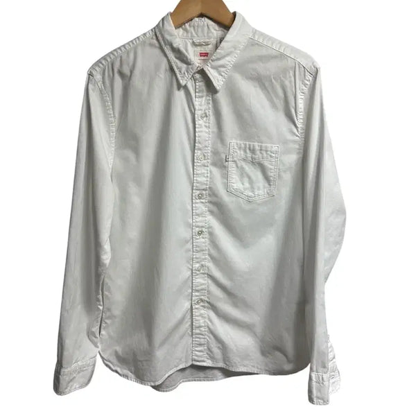 [BUNJANG] Levi's White Tab One Pocket Oxford Long Sleeve Shirt L / 리바이스 화이트탭 원포켓 옥스포드 긴팔 셔츠 L