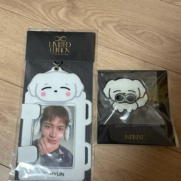 [BUNJANG] INFINITE Nam Woohyun 15th Anniversary Concert Japan MD Photocard Holder & Smart Tok Bundle Set / 인피니트 남우현 15주년 콘서트 일본 MD(포토카드 홀더, 스마트톡)