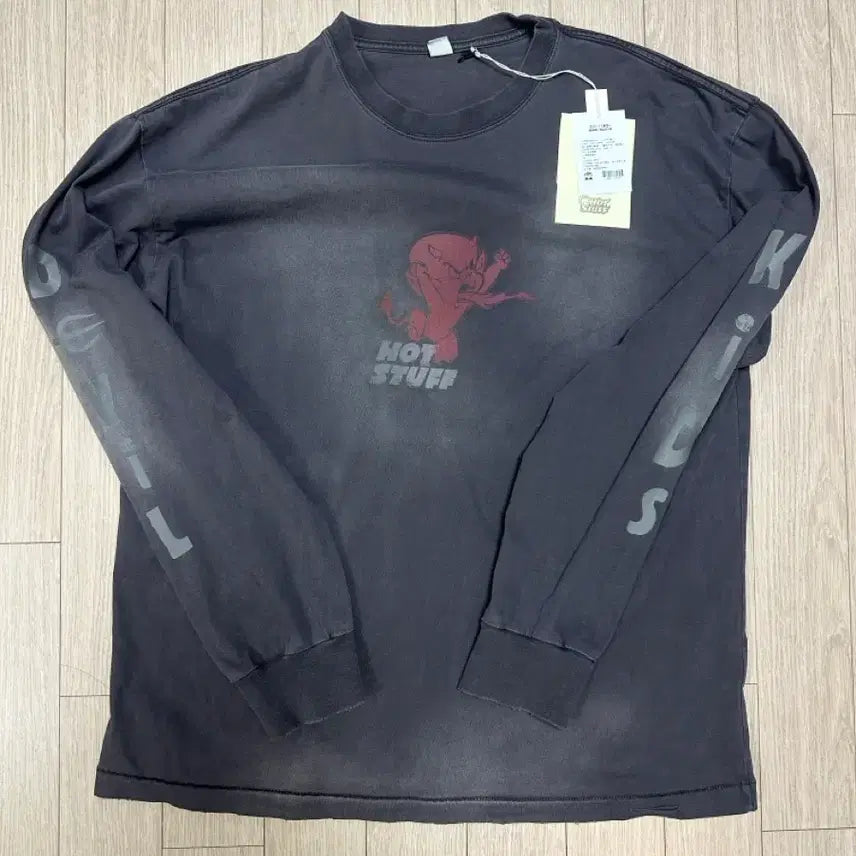 [BUNJANG] Politeu Hot Stuff Long Sleeve / [3] 폴리테루 핫스터프 롱슬리브