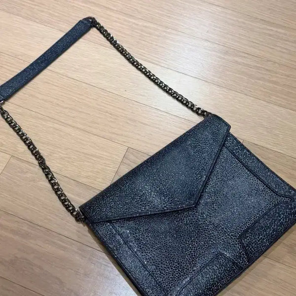 [BUNJANG] Cesare Paciotti Chain Shoulder Bag Crossbody Bag / 체사레파치오티 체인 숄더백 크로스백