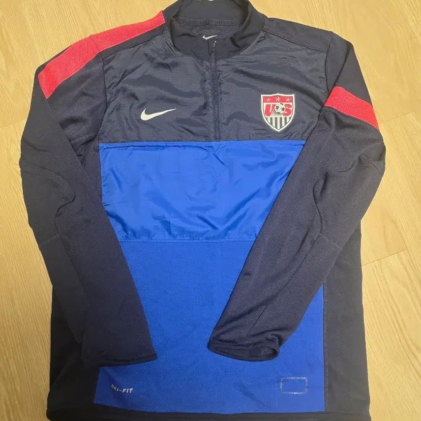 [BUNJANG] Nike USA Soccer National Team Dri-FIT Half-Zip Top / 나이키 미국 축구 대표팀 하프집업 드라이핏 상의
