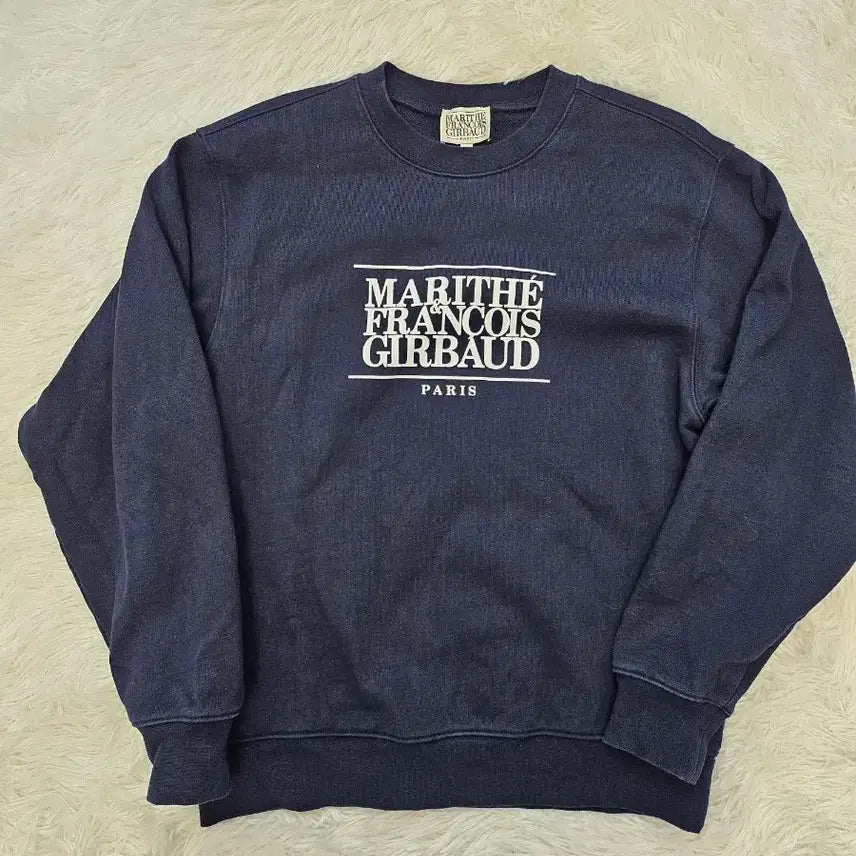 [BUNJANG] Marithe Francois Girbaud Sweatshirt Navy S / 마리떼 프랑소와 저버 맨투맨 네이비 S