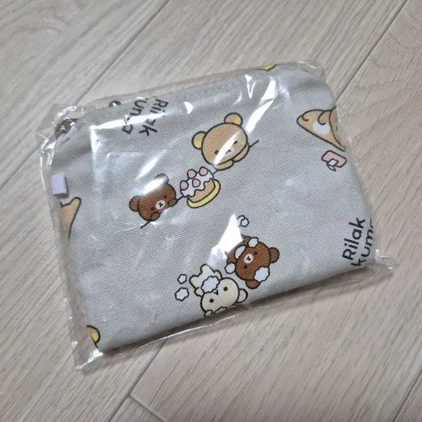 [BUNJANG] Jjing Jjing Rilakkuma Zipper Pouch / 쟁잉 리락쿠마 지퍼 파우치