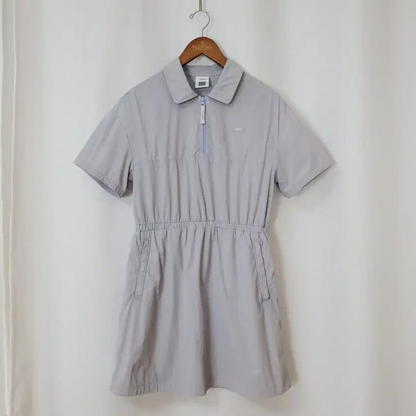 [BUNJANG] National Geographic Lavender Air-Sucker Fabric Dress (Size 160/55) / 내셔널지오그래픽 원피스 160(55)