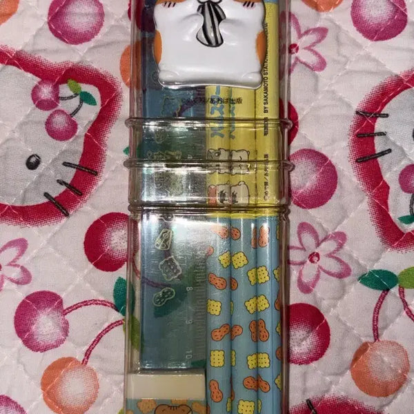 [BUNJANG] Hamster Character Stationery Set / 햄스터 캐릭터 문구 세트