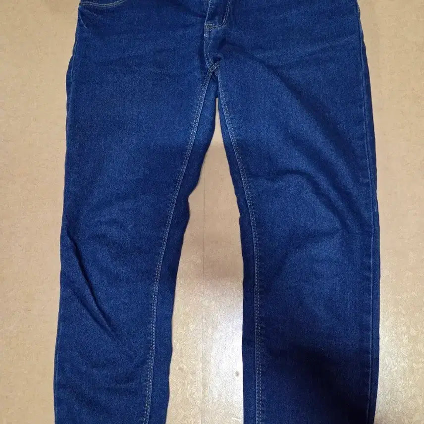 [BUNJANG] Denim Span Skinny Jeans / 진청 데님 스판 스키니진