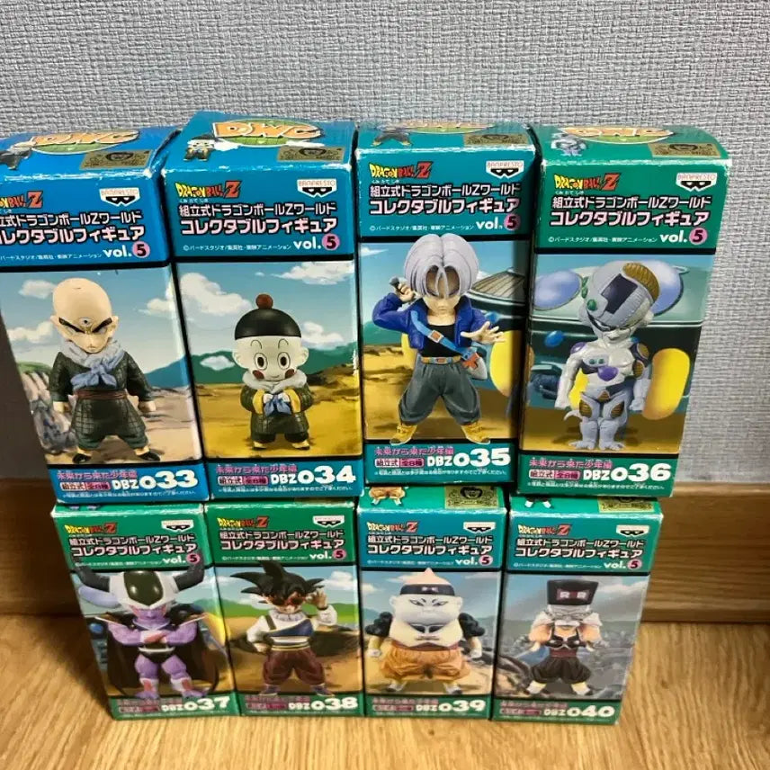 [BUNJANG] Dragon Ball Z World Collectable Figure Vol. 5 (Domestic Version) / 드래곤볼z 월드콜렉터블(월콜)5 내수용(금고양이) 개봉품 판매 및 교환