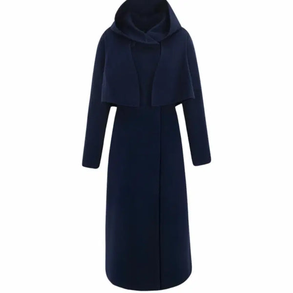 [BUNJANG] Blumin Long Coat Navy / 블루민 롱코트 네이비컬러