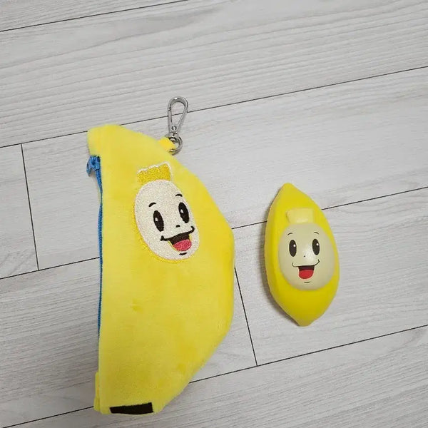 [BUNJANG] Belif Banana Pouch with Stress Ball / 새상품)빌리프 바나나파우치
