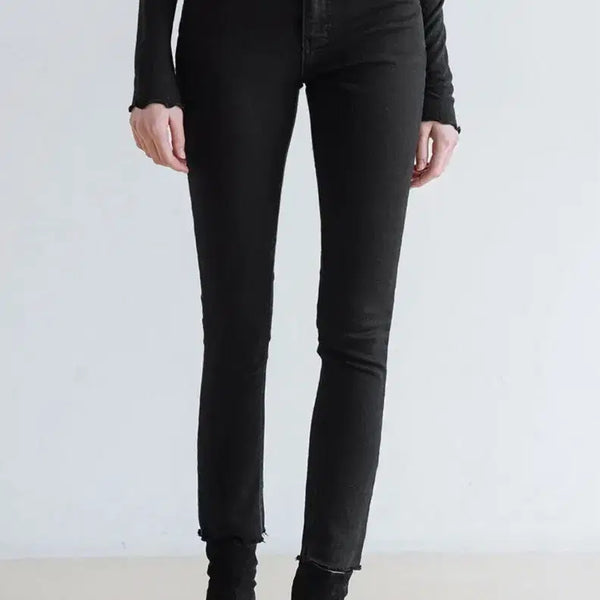 [BUNJANG] Pandora Fit Black Slim Fit Pants / 판도라핏 블랙 슬림핏 바지