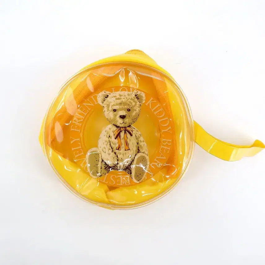 [BUNJANG] Retro PVC Teddy Bear Case Pouch / pvc 레트로 빈티지 인테리어소품 고전문구 케이스 파우치 테디베어